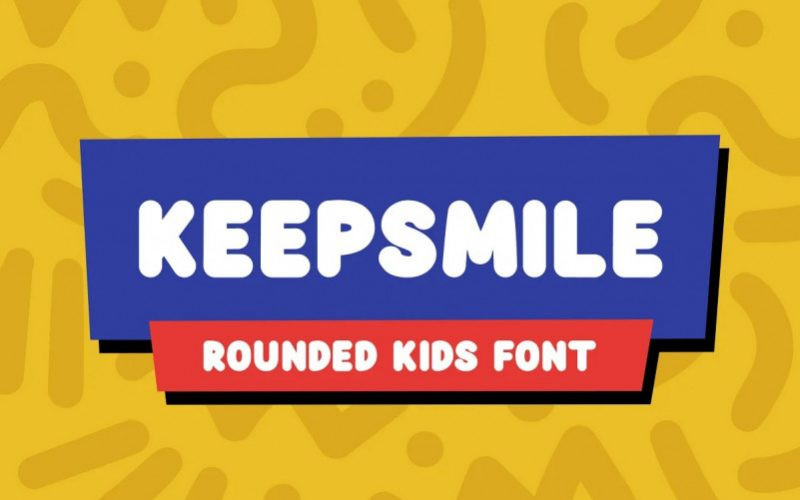 Keepsmile Display Font