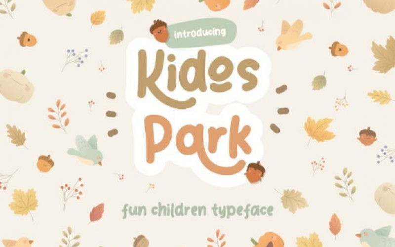 Kidos Park Display Font