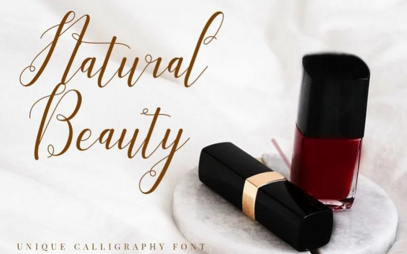 Laniesky Calligraphy Font