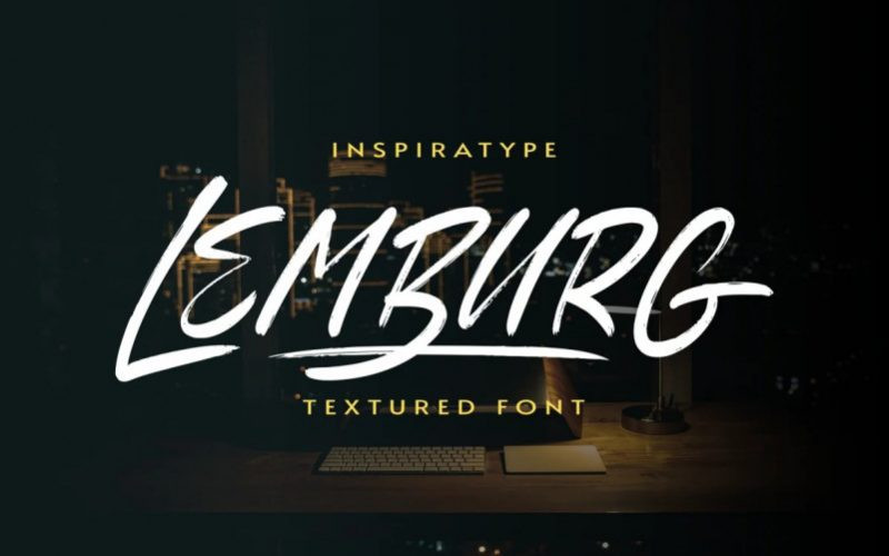 Lemburg Brush Font