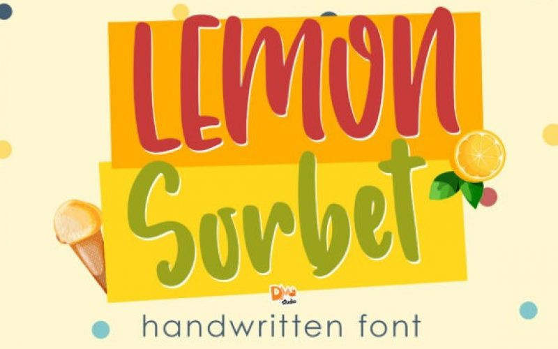 Lemon Sorbet Font