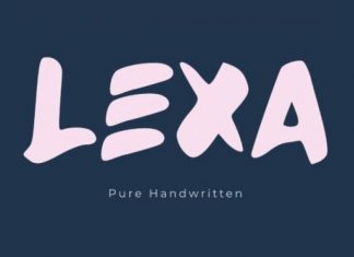 Lexa Display Font