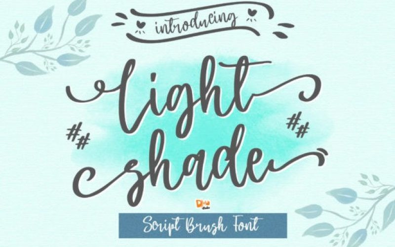 Light Shade Font