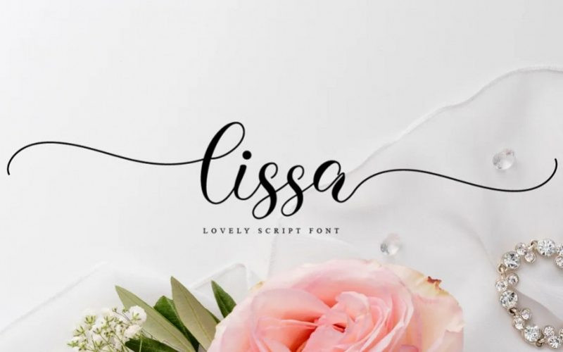 Lissa Calligraphy Font