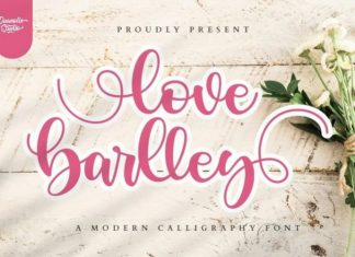 Love Barlley Calligraphy Font