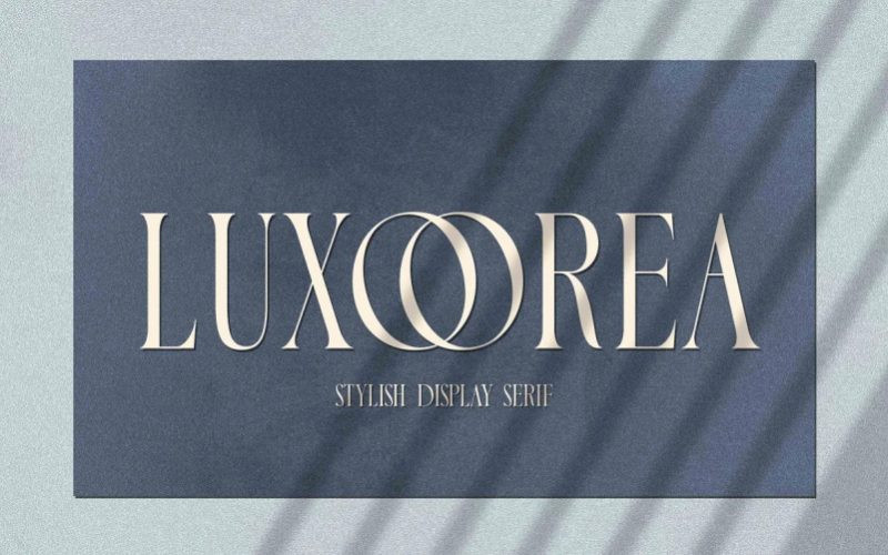 Luxoorea Serif Font