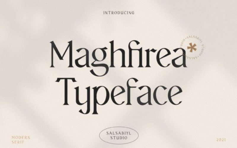 Maghfirea Serif Font