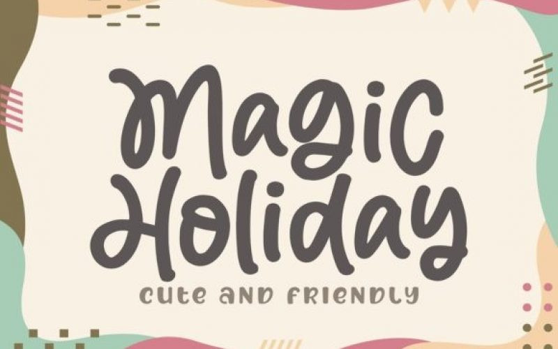 Magic Holiday Handwritten Font