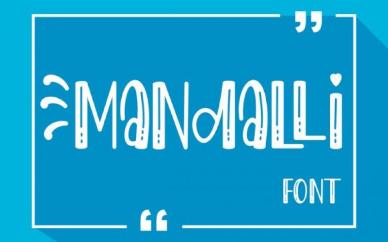 Mandalli Display Font