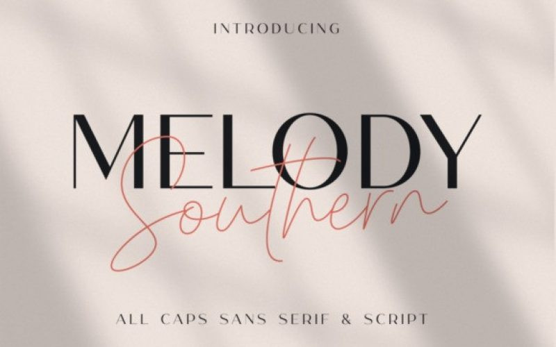 Melody Southern Font