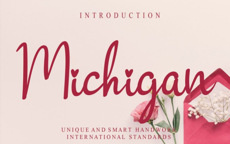 Michigan Font