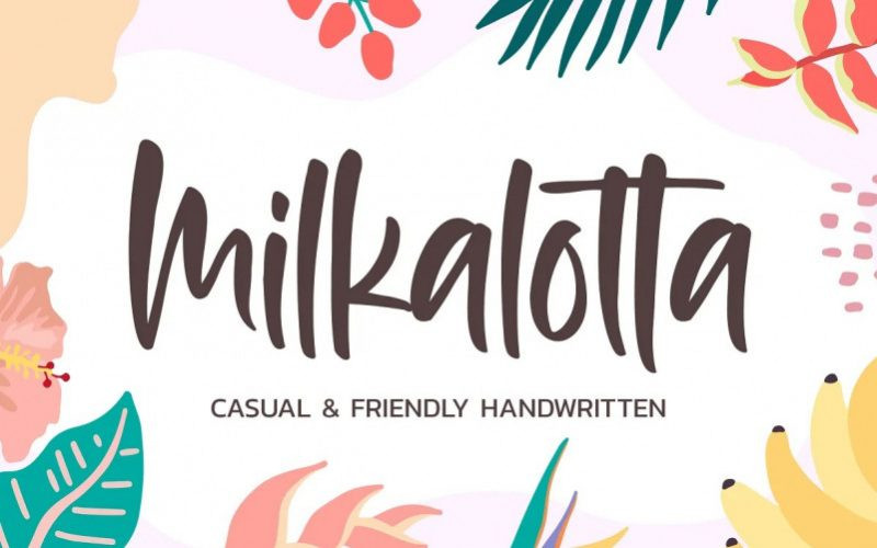 Milkalotta Script Font