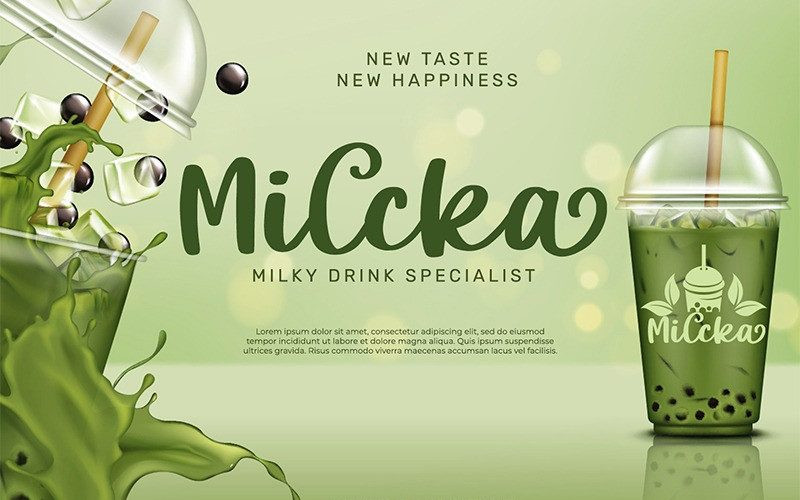 Milky Matcha Font