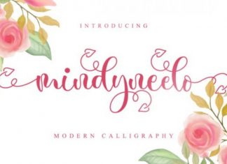 Mindyneelo Calligraphy Font