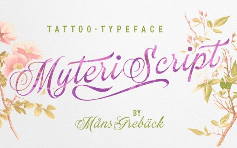 Myteri Script Font