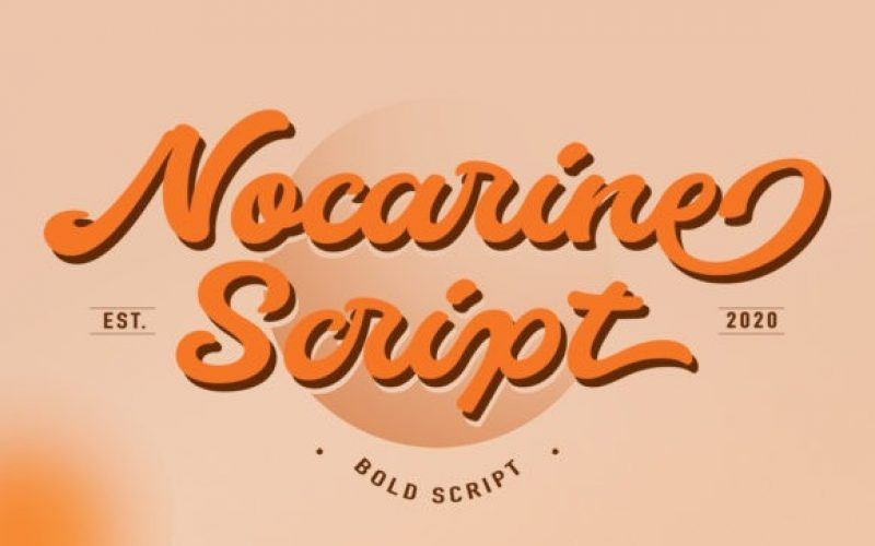 Nocarine Script Font