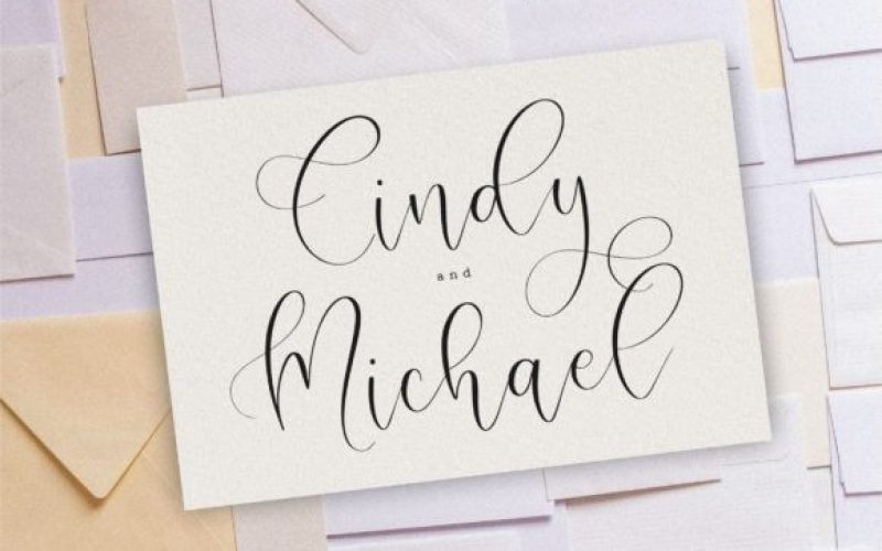 Oakmint Calligraphy Font