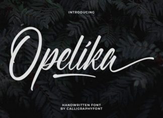 Opelika Script Font