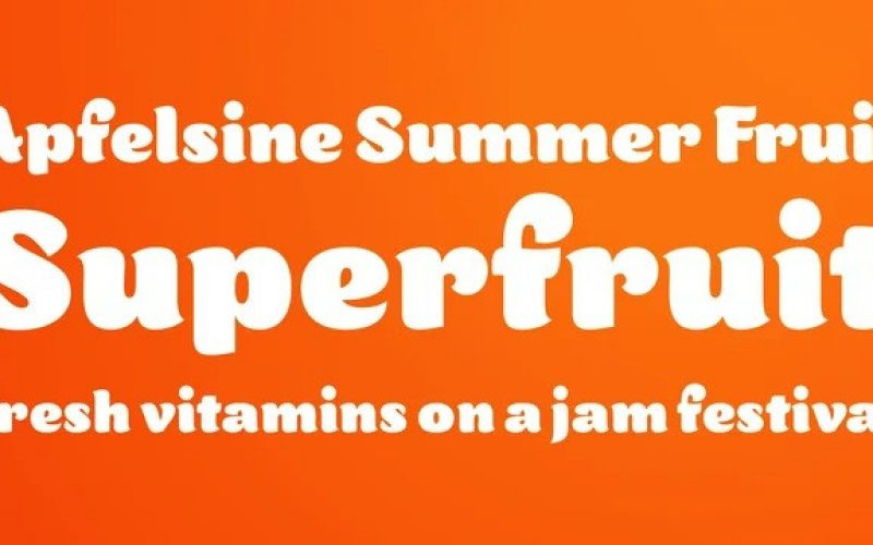 Orangina Display Font