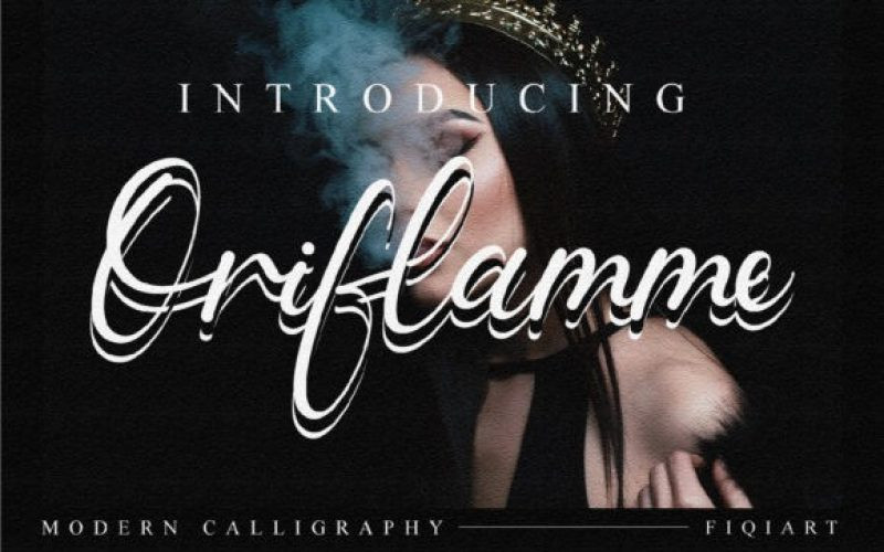 Oriflamme Script Font