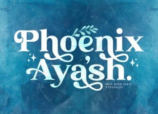 Phoenix Ayash Serif Font