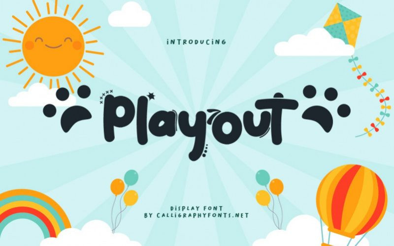 Playout Font