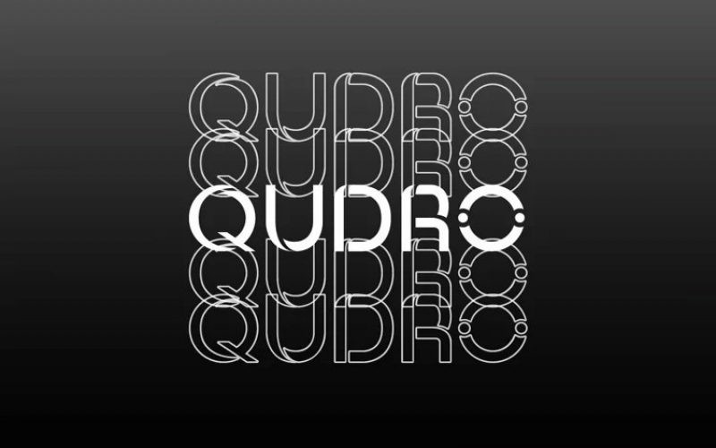 Qudro Display Font