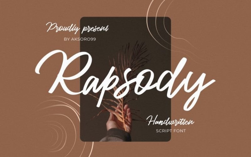 Rapsody Script Font