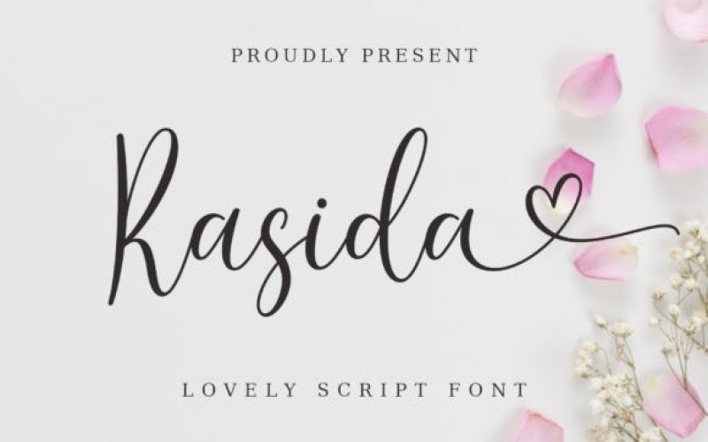 Rasida Script Font