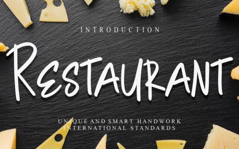 Restaurant Font