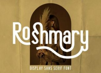 Roshmary Sans Serif Font