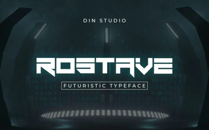 Rostave Display Font