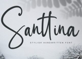 Santtina Script Font