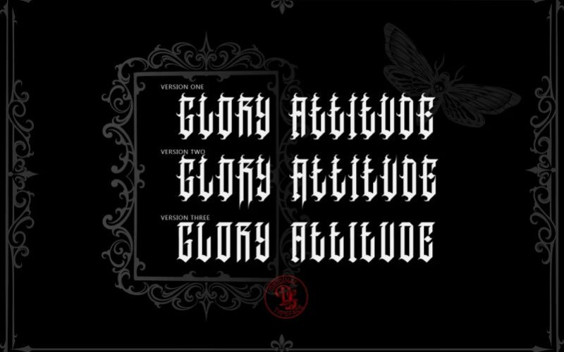 SauronKing Blackletter Font