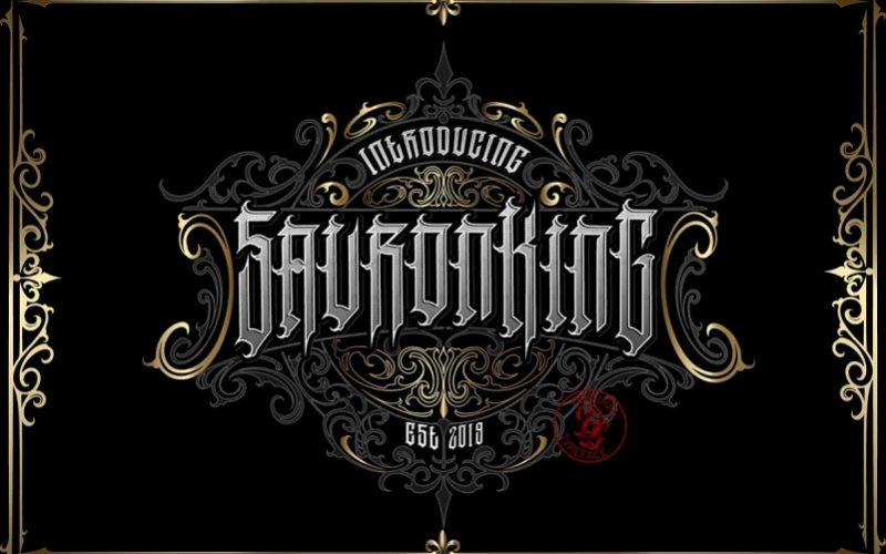 SauronKing Blackletter Font