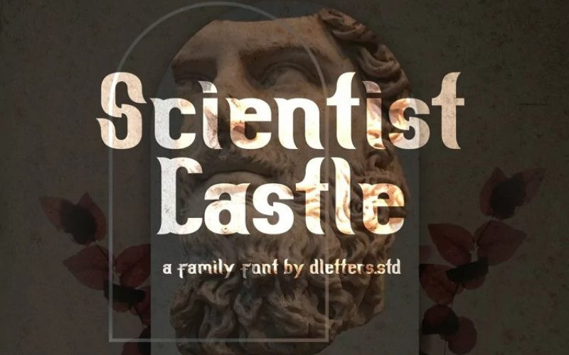 Scientist Castle Display Font