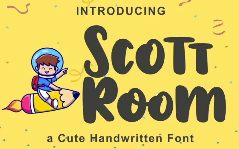 Scott Room Display Font