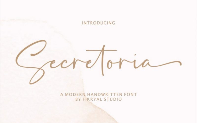 Secretoria Script Font