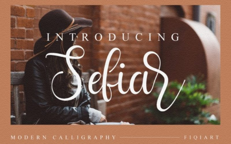 Sefia Script Font