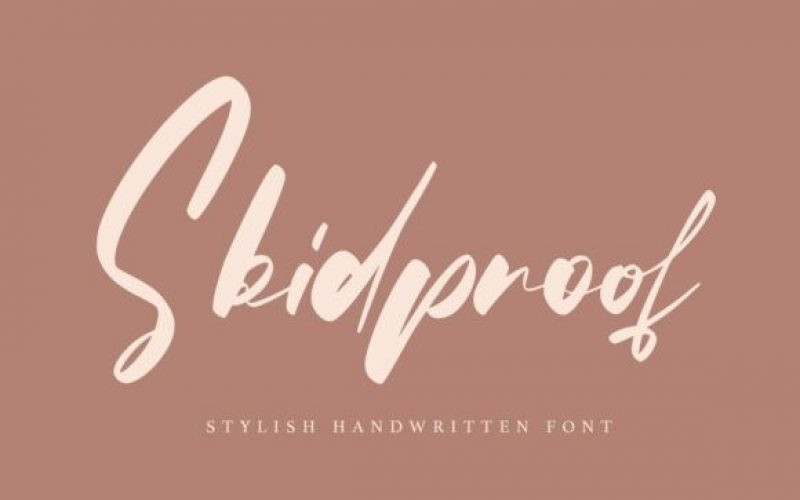 Skidproof Font