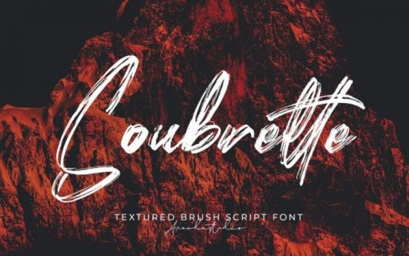 Soubrette Brush Font