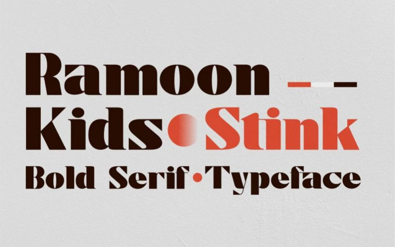 Stink Sans Serif Font