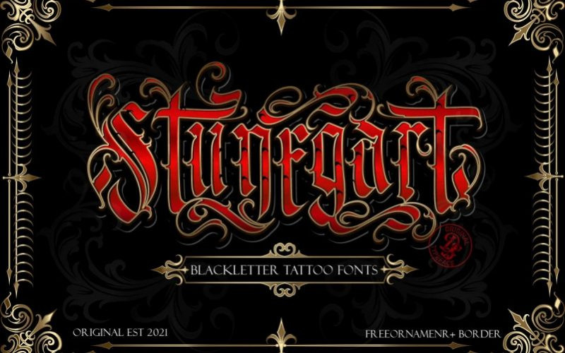 Stunegart Blackletter Font