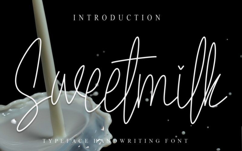 Sweetmilk Font