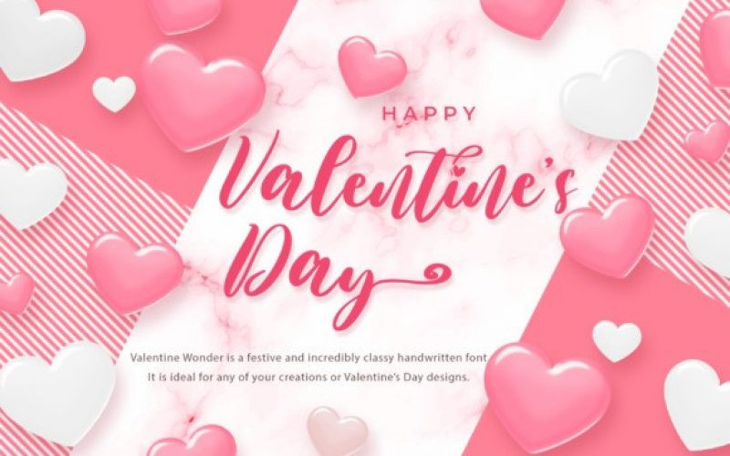 Valentine Wonder Script Font