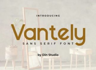 Vantely Sans Serif  Font