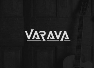 Varava Display Font