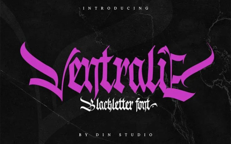 Ventralie Blackletter Font