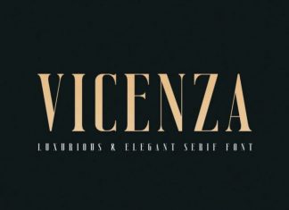 Vicenza Serif Font
