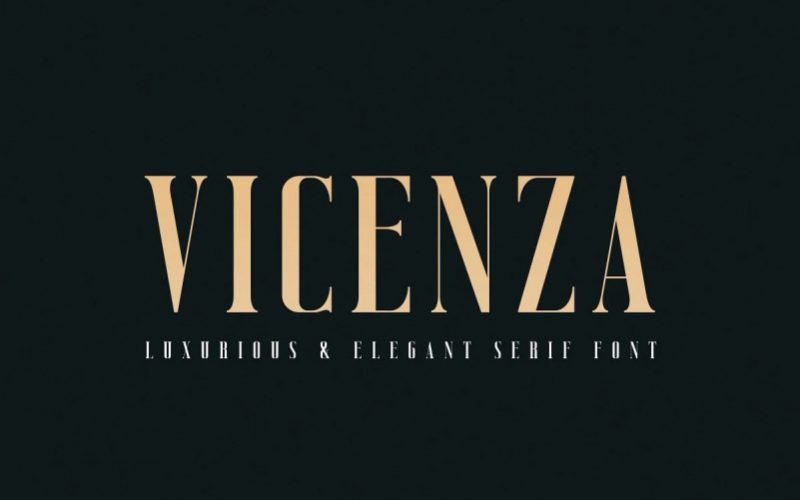 Vicenza Serif Font